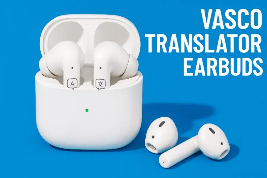 Vasco Translator E1 Earbuds is the best AI Translator Earbuds