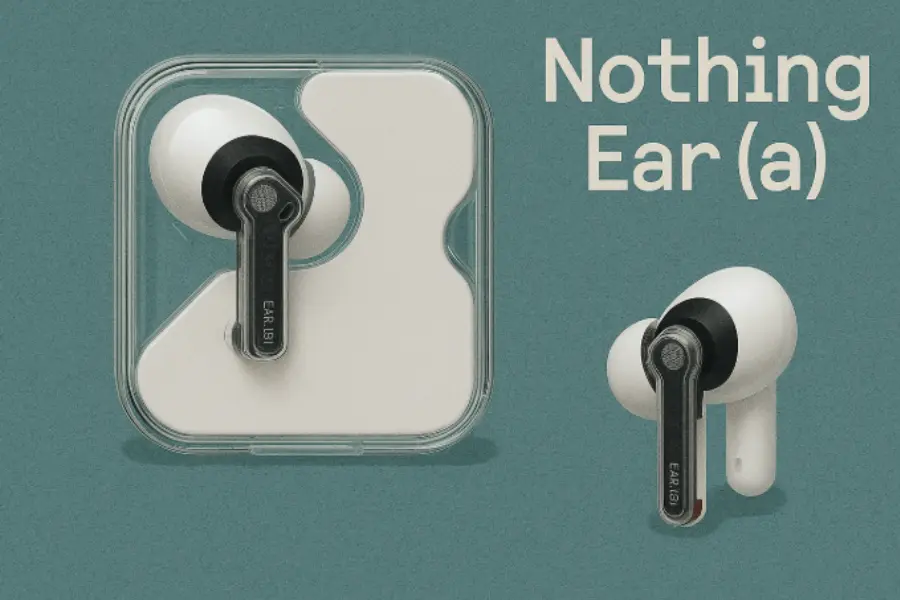 Nothing Ear (a) - best earbuds noise cancelling under 100