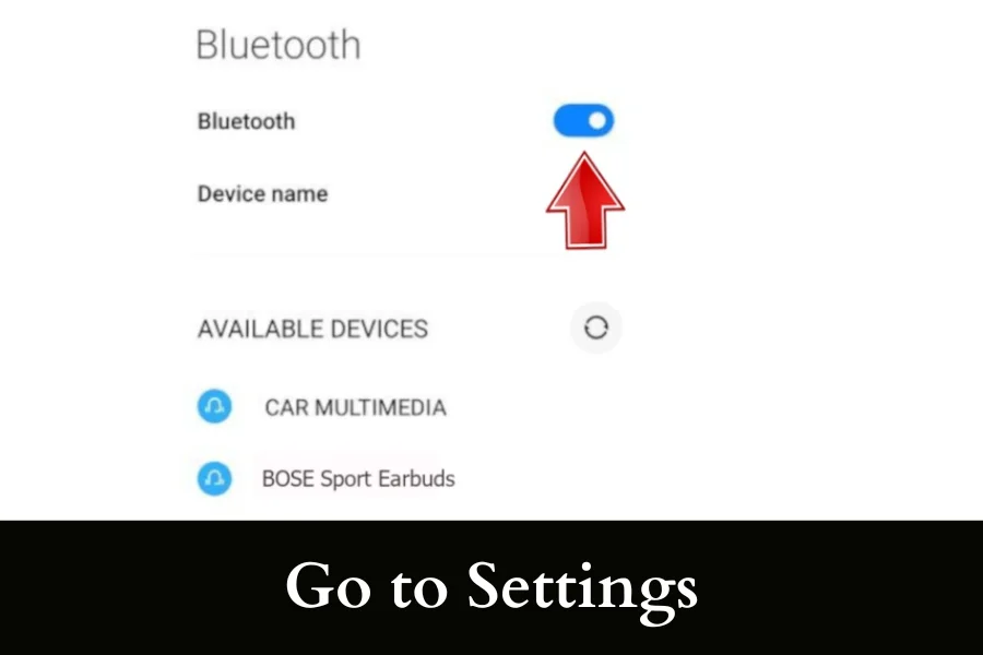 How to Connect Bose Earbuds to an iPhone step 2