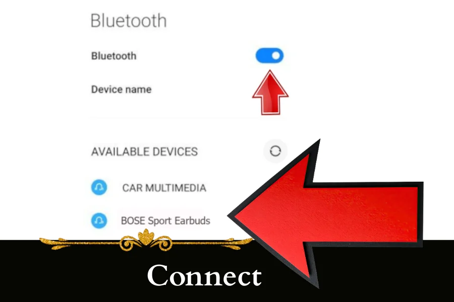 How to Connect Bose Earbuds to an iPhone step 3