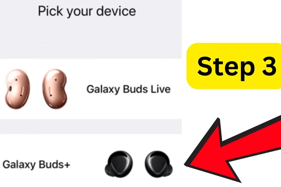 How to Connect Samsung Earbuds to an iPhone step 3